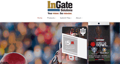 Desktop Screenshot of ingatesolutions.com